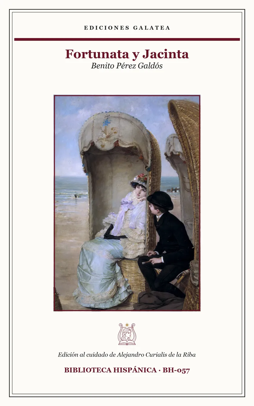Cubierta de Fortunata y Jacinta, de Benito Pérez Galdós, en Ediciones Galatea